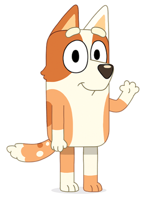 This is the Avatar Image for the Brandy Cattle - (Bluey) AI Voice and Text to Speech Generator
